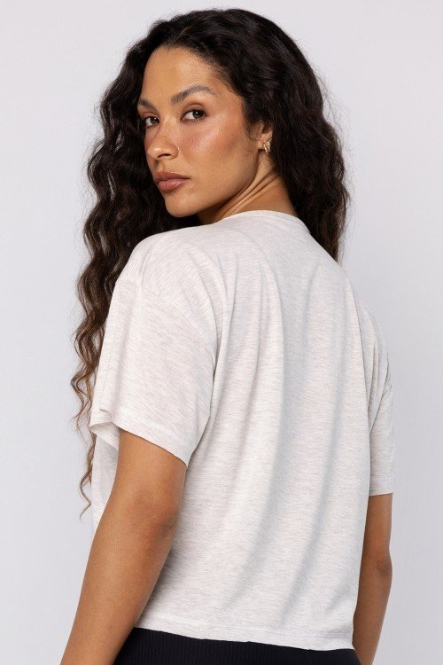 Cropped Fitness Mescla